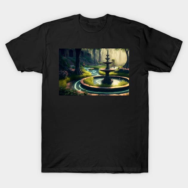 Magical Garden of Peace T-Shirt by Jades-Corner